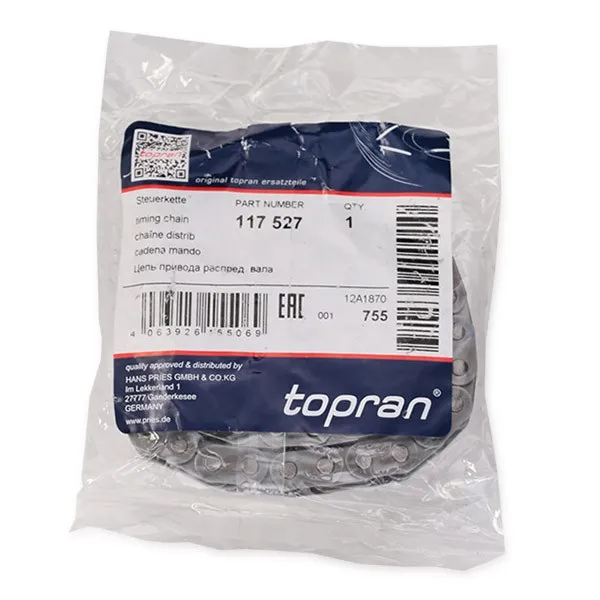 Kamkedja TOPRAN 117 527