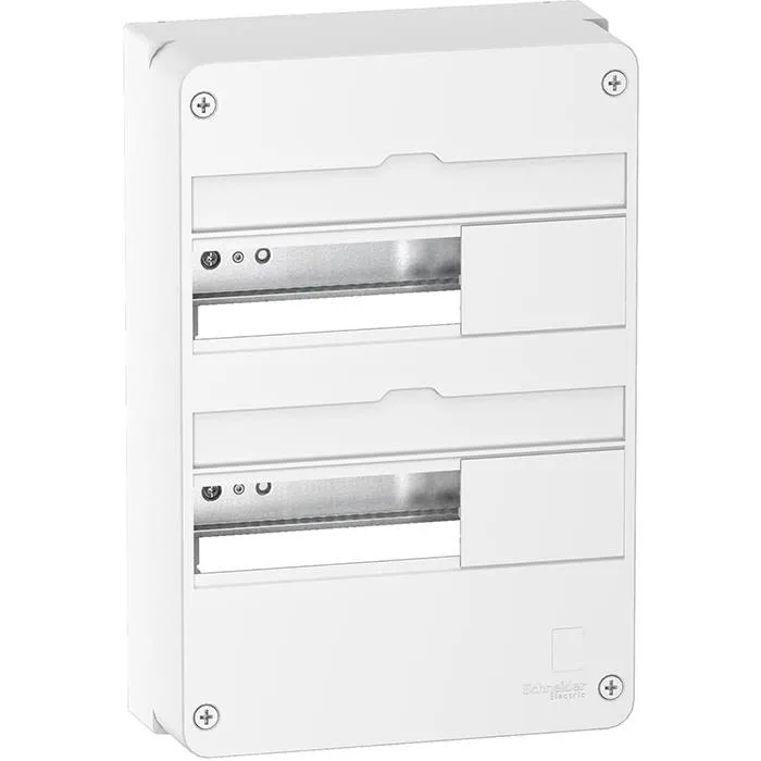Schneider Electric Resi9 CX Normkapsling utvändig 2 x 13 moduler