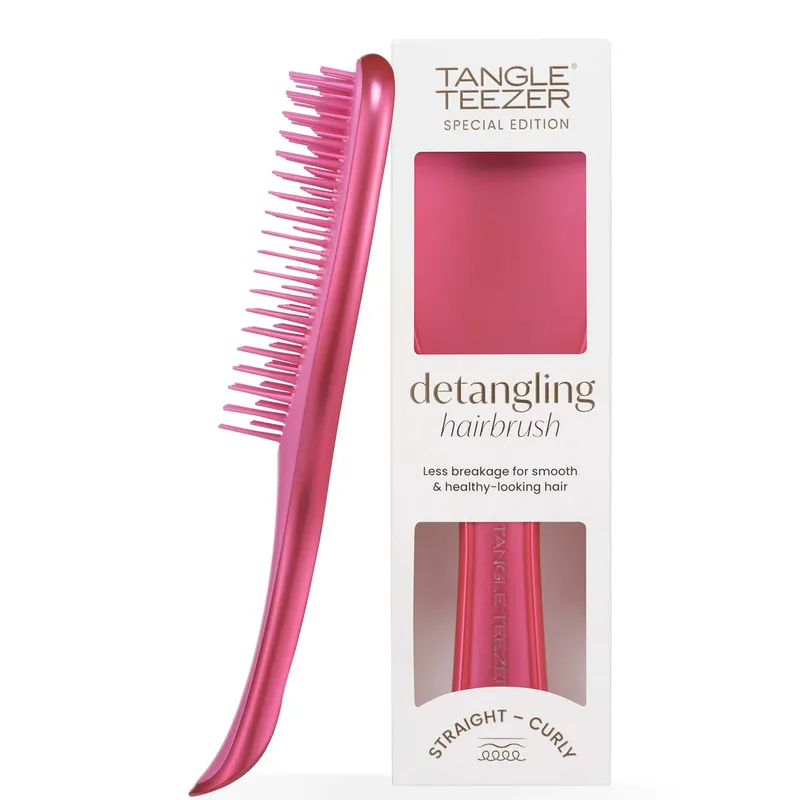 Tangle Teezer The Ultimate Detangler Chrome – Hot Pink