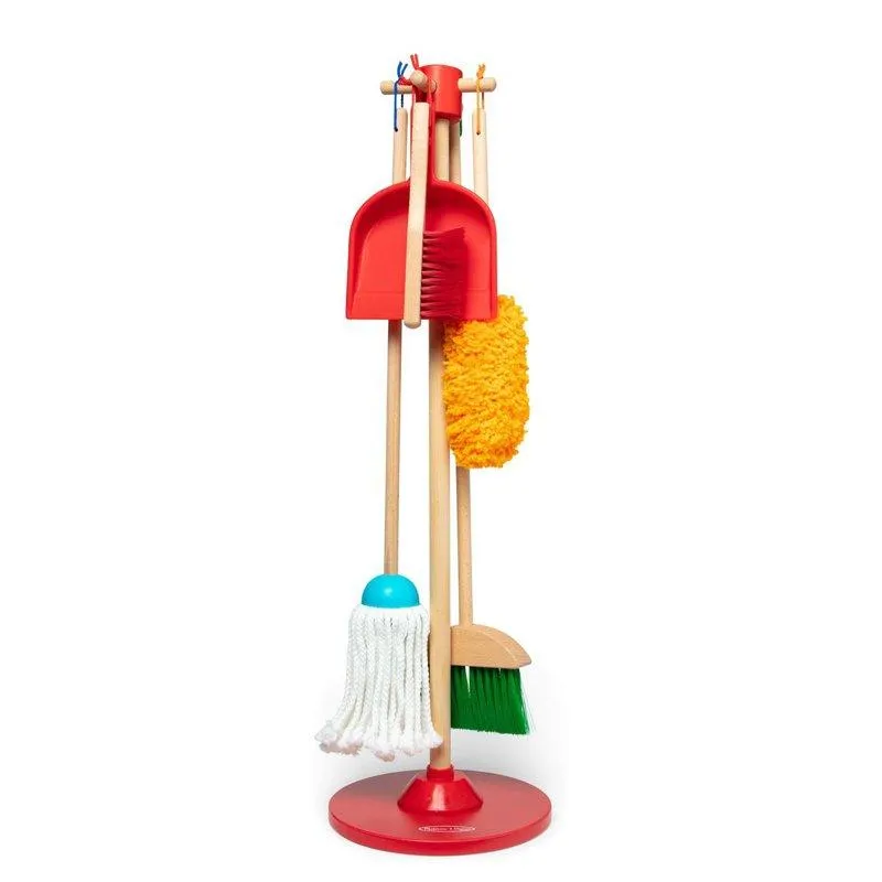 Melissa & Doug Rengöringsset – Dammtorka, sopa och moppa