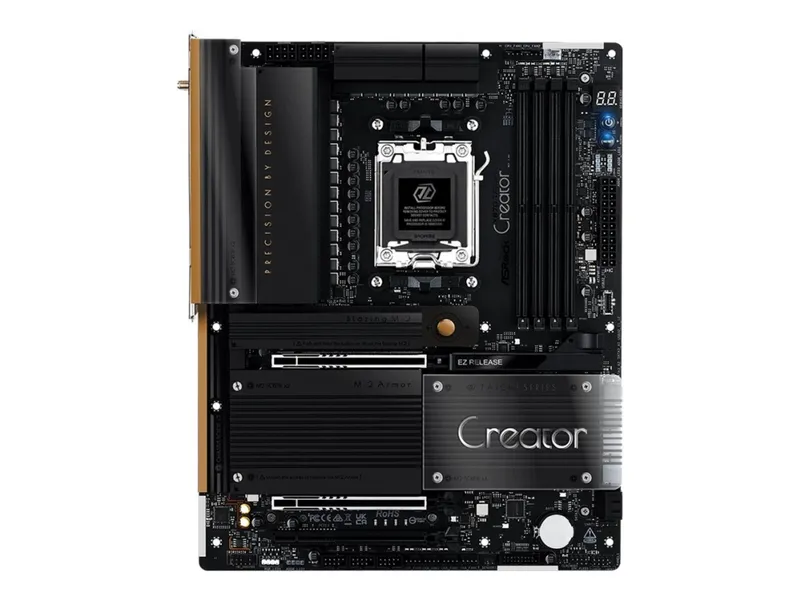 Asrock X870 Taichi Creator Moderkort - AMD X870 - AMD AM5 - DDR5 RAM - Atx
