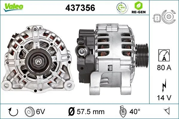 Generator VALEO 437356
