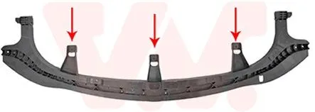 Stötfångarbalk VAN WEZEL 3753562