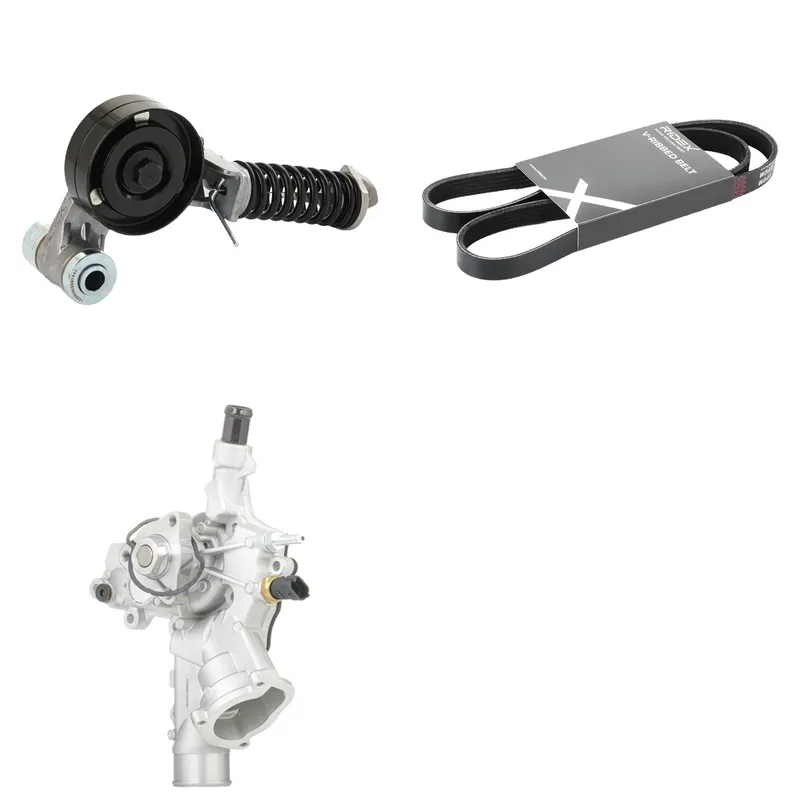 Vattenpump + drivremssats RIDEX 4172P0128
