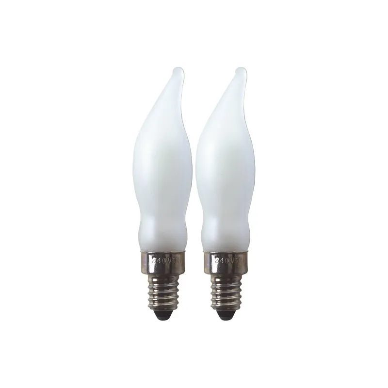 LED Reservlampa 2-pack 0,6W E10