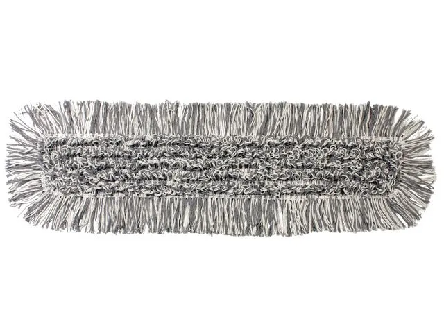 Mopp fukt/våt MAX - 60cm grå/vit mikro fransad
