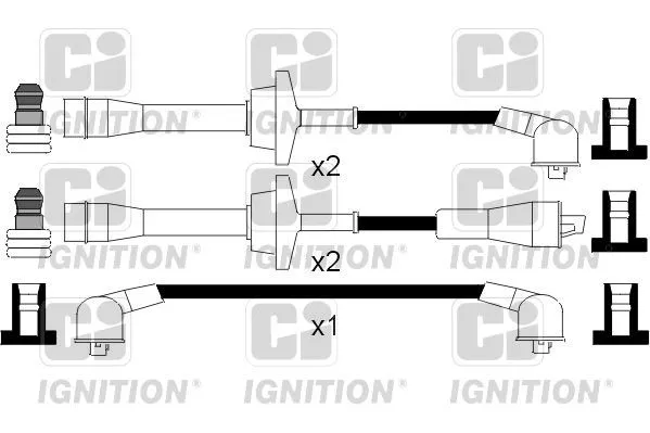 Tändkabelsats QUINTON HAZELL XC1029