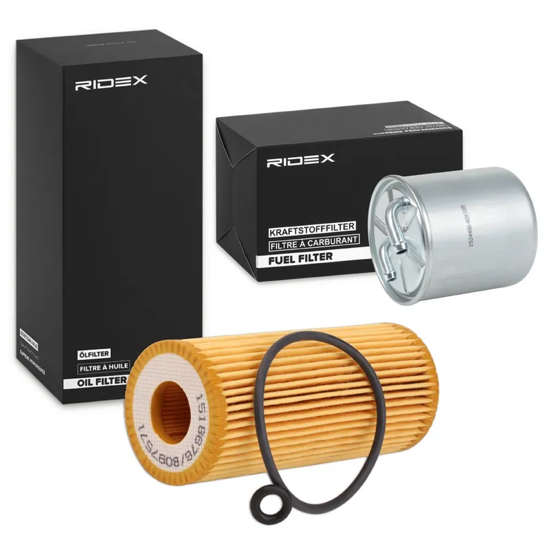 Filtersats RIDEX 4055F34716