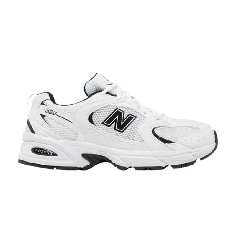New Balance unisex. MR530 Skor 530 vit (37), Karta, Nyckelband, Casual