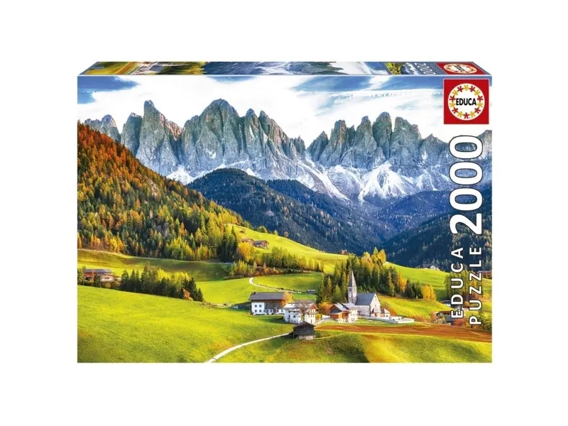 Educa Pussel - Höst i Dolomiterna, Italien 2000 bitar