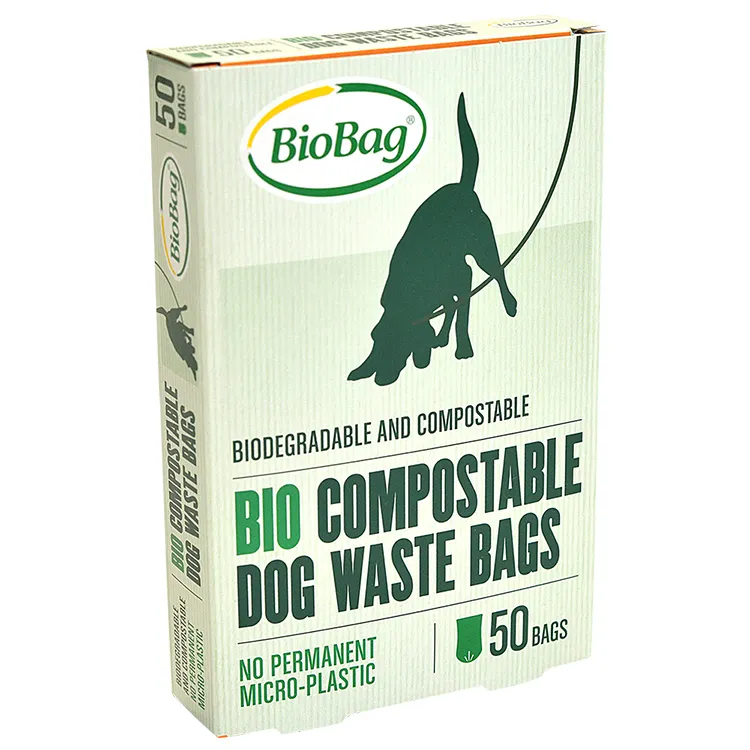 Nedbrytbara hundpåsar 50-pack