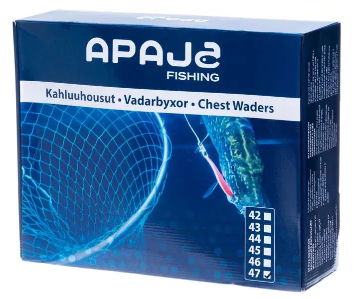Vadarbyxor gröna med stövlar