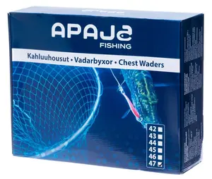 Vadarbyxor gröna med stövlar
