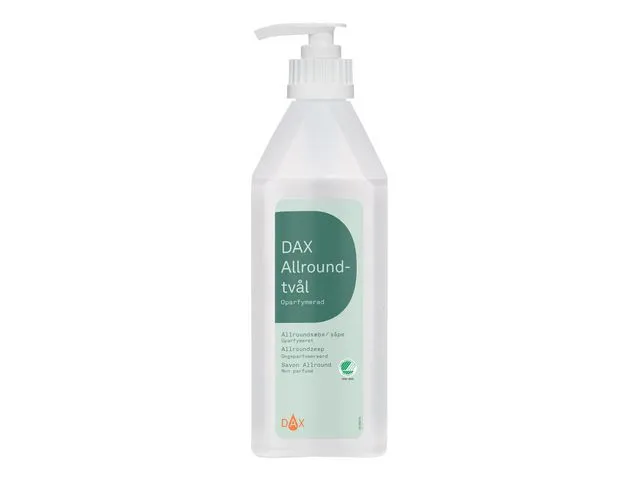 Flytande tvål Dax allround – 600ml m pump oparfymerad