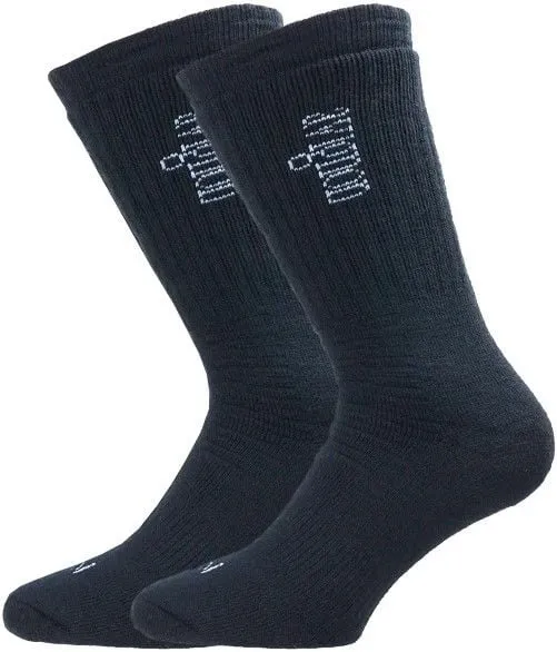 Avignon Unisex Wool Thick Sock Basic Black