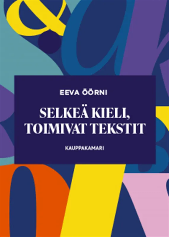 Selkeä kieli, toimivat tekstit, E-bok