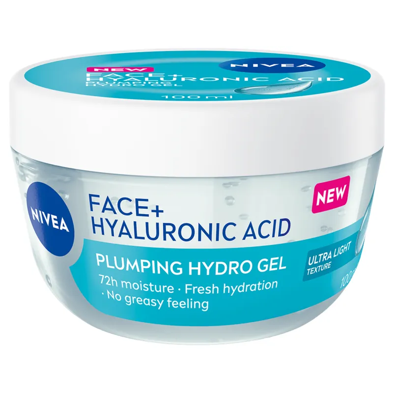 NIVEA FACE+ Hyaluronic Acid Plumping Hydro Gel 100 ml