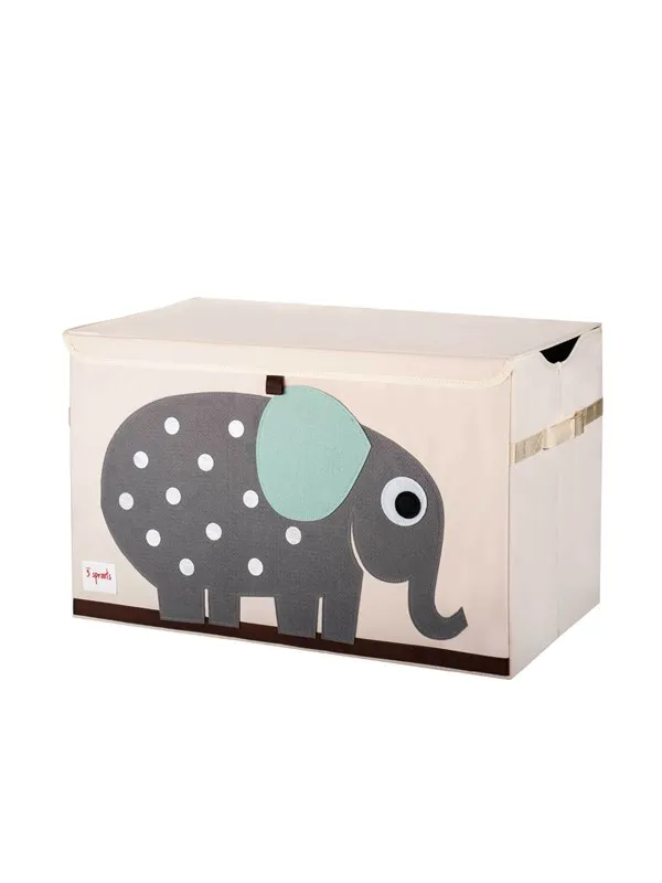 3 Sprouts Förvaringslåda - 38x61x37 - Elefant