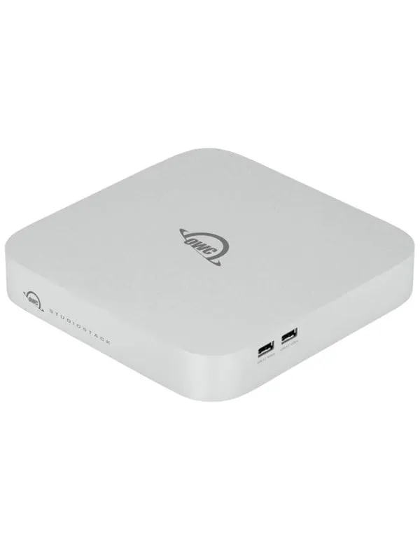 OWC StudioStack Thunderbolt 5 Stackable Storage - Extern Hårddisk - Silver