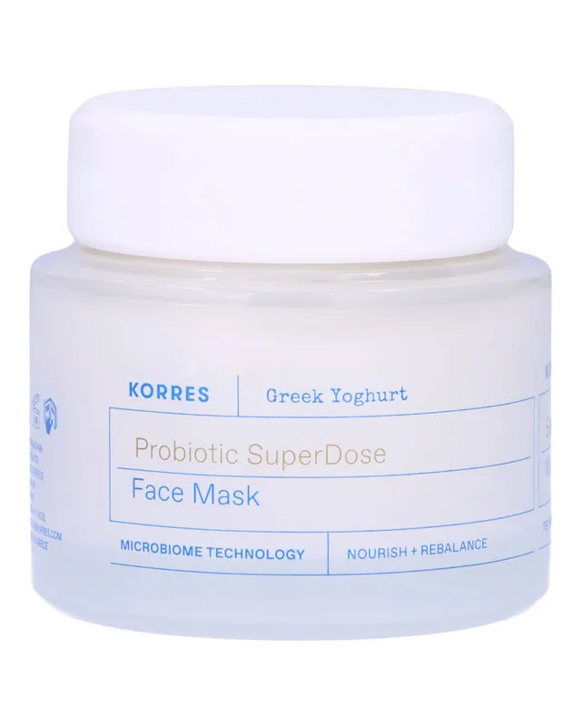 KORRES Greek Yoghurt Probiotic SuperDose Face Mask 100 ml