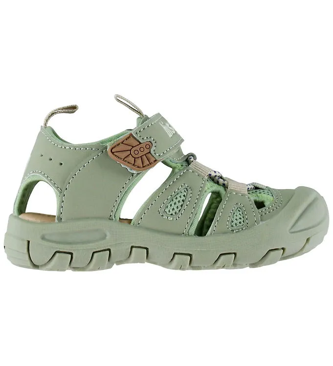 Bisgaard Sandaler – Parker – Sage (#2177)