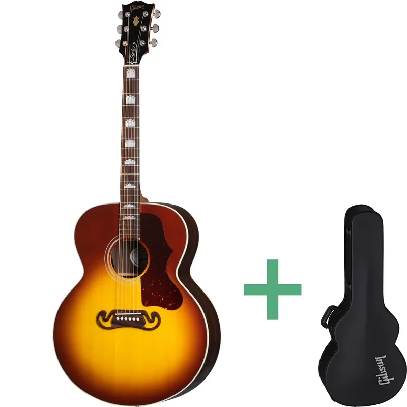 Gibson SJ-200 Studio westerngitarr rosewood burst