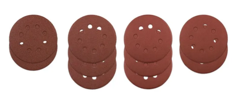Ryobi RO125A10 Slippapper 125 mm, 10 delar
