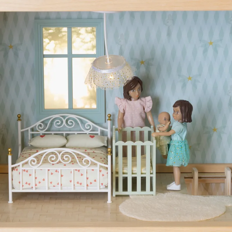 Lundby Spjälsäng & Skötbord Micki
