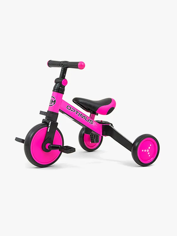 Milly Mally Trehjuling 3in1 Optimus, Rosa
