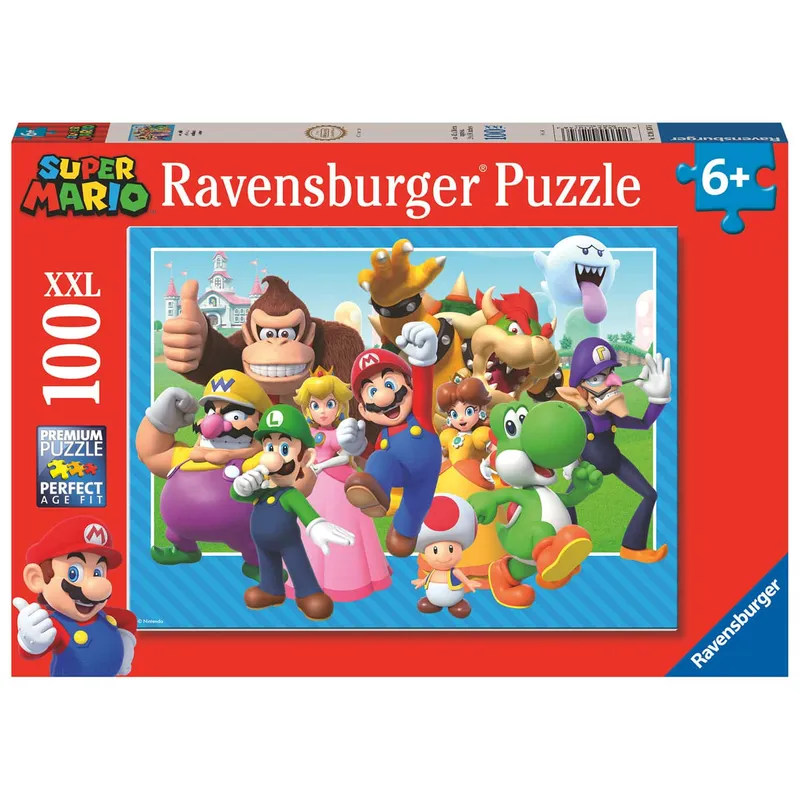 Pussel Super Mario 100 bitar, Ravensburger