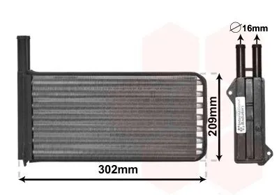 Värmepaket VAN WEZEL 18006154