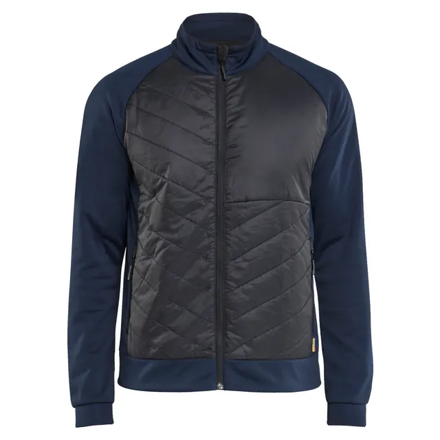 HYBRIDTRÖJA MÖRK MARINBLÅ/SVART M | Beijerbygg Byggmaterial