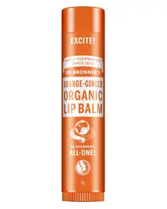 Dr. Bronner's Organic Lip Balm Orange-Ginger - 4 g