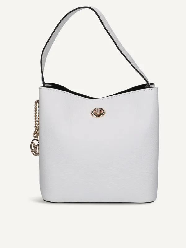 CAPRICE Satchel, white, made of Leather, Size 1