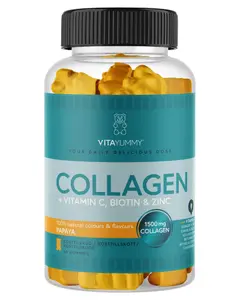 VitaYummy Collagen, Papaya, 60 Gummies