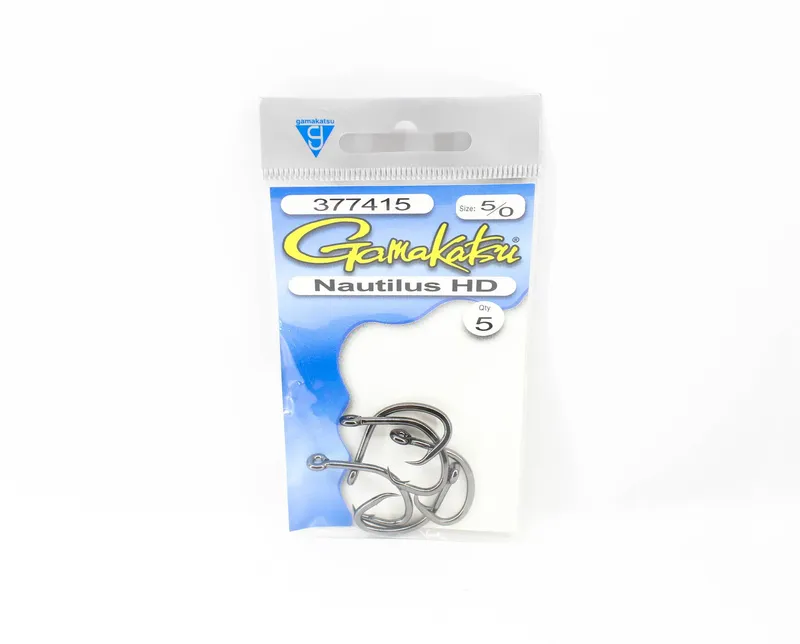 Gamakatsu 377415 Nautilus HD NSB Storlek 5/0, 5 per förpackning (3304)