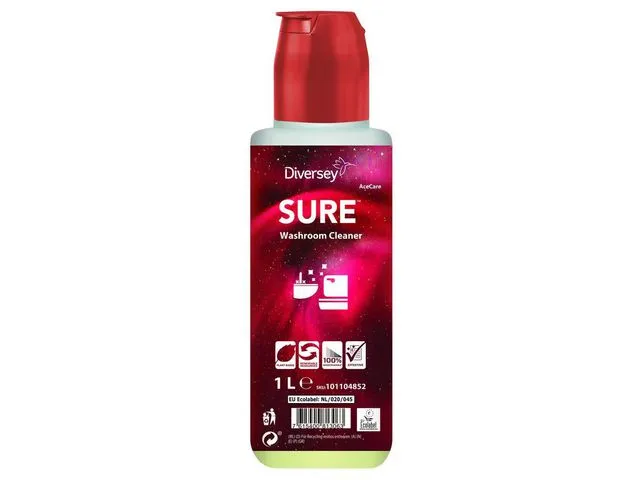 Sanitetsrengöring SURE Washroom Cleaner 1 liter