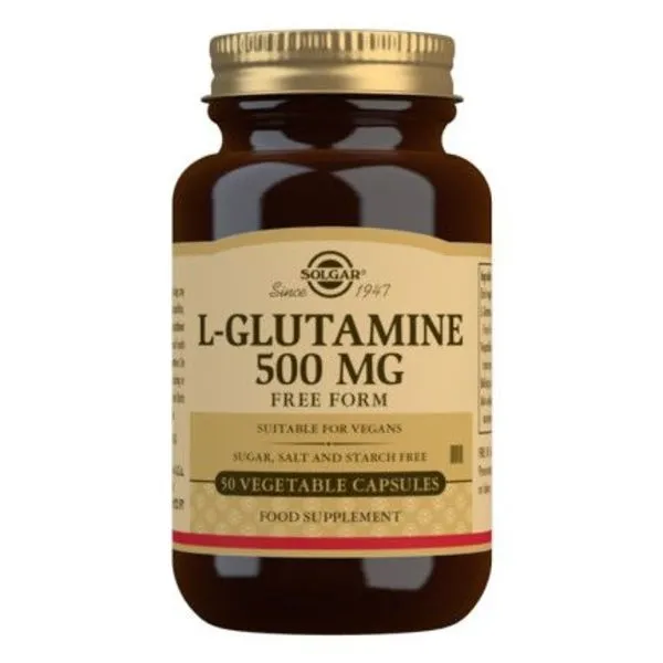 Solgar L-Glutamine 500 mg 50 kapslar
