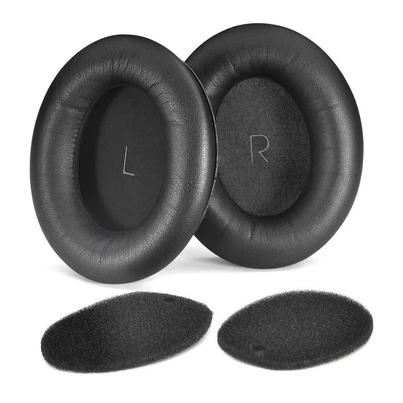 Ersättningsöronkuddar kompatibelt med JBL TOUR ONE / TOUR ONE M2 - Komfort och ljudisolering för lyssning, proteinläder och memoryskum (2-pack)