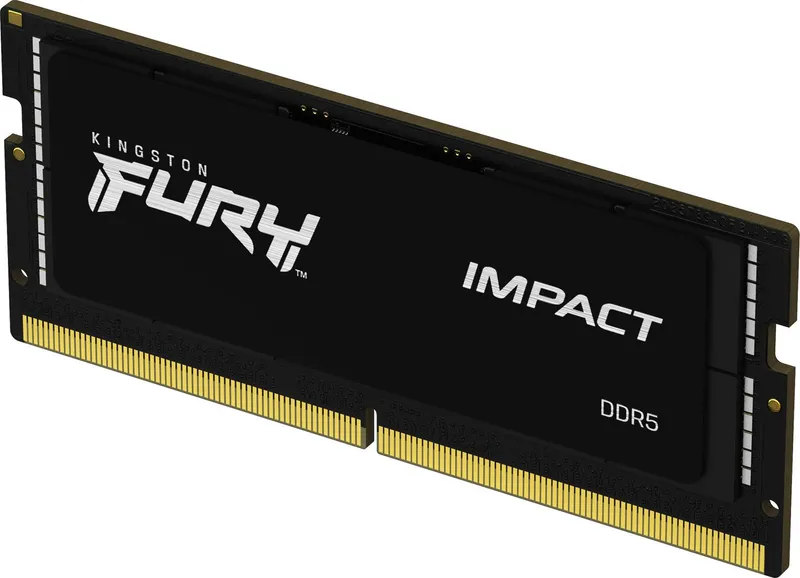 Kingston FURY Impact DDR5-4800 - 32GB - CL38 - Single Channel (1 pcs) - Svart