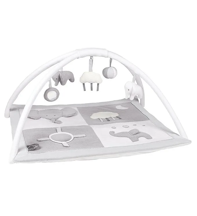 Nattou Babygym Tembo - 75×60 cm - Grå/Vit