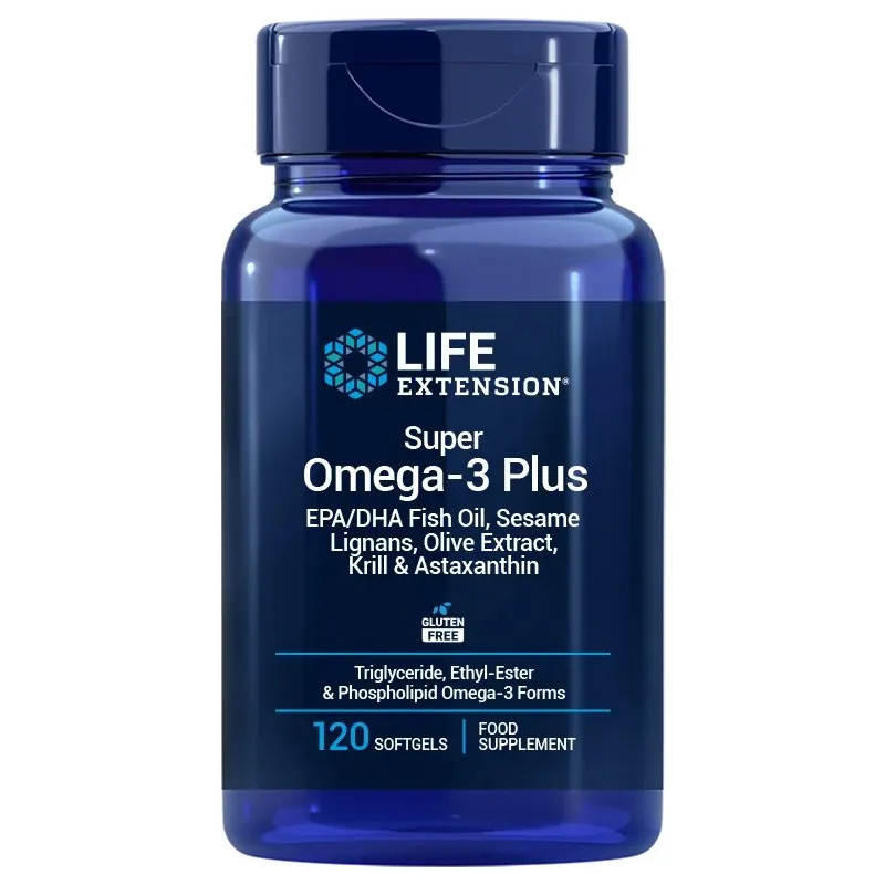 Life Extension – Super Omega-3 Plus med EPA/DHA, Sesam, Oliv, Krill & Astaxantin, Storlek