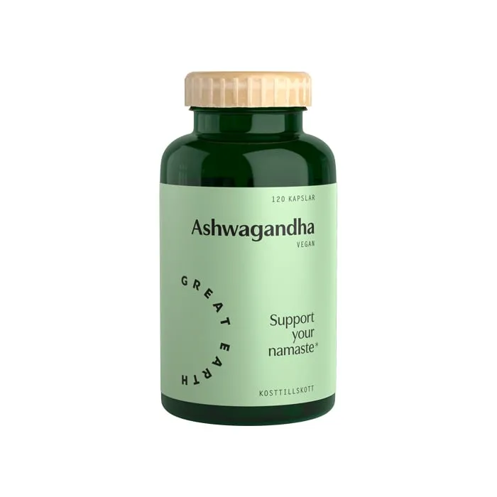 Great Earth Ashwagandha 120 kapslar