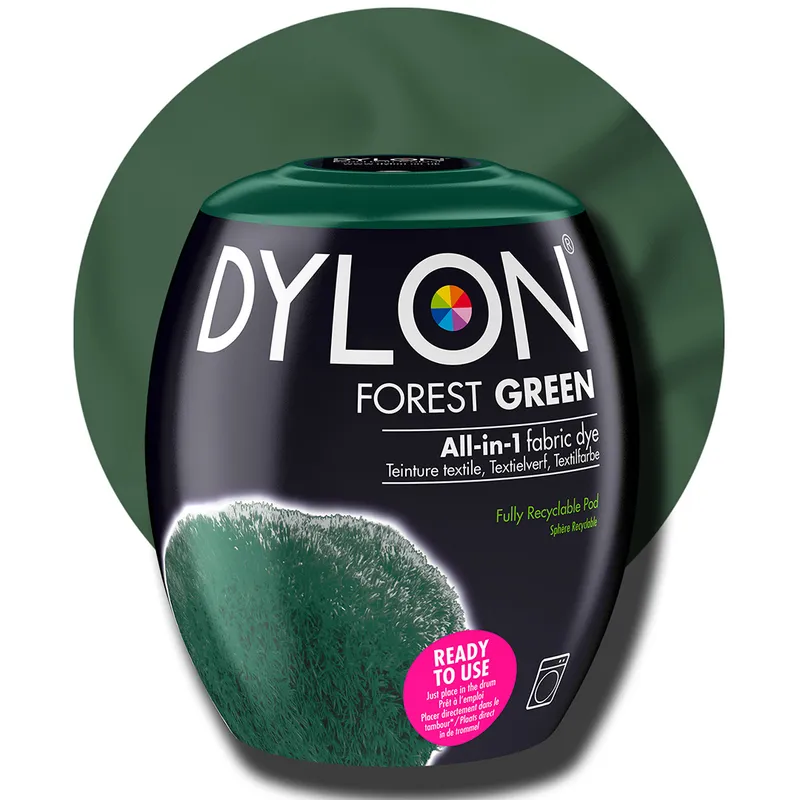 Dylon Pod All-in-1 Textilfärg 09 Forest Green