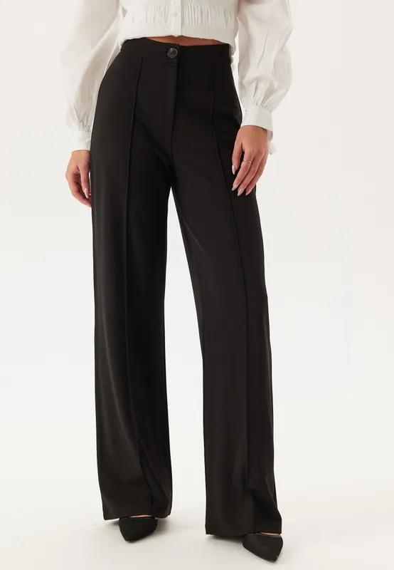 Soft Suit Straight Trousers