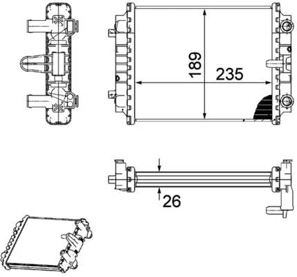Kylare MAHLE CR 913 000P