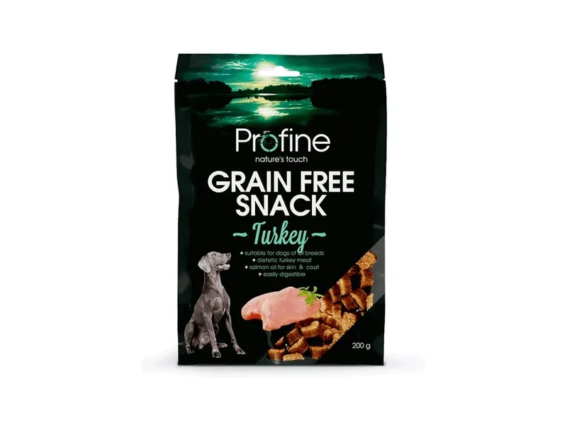 Hundgodis Semi Moist Grain Free Kalkon - 200 g