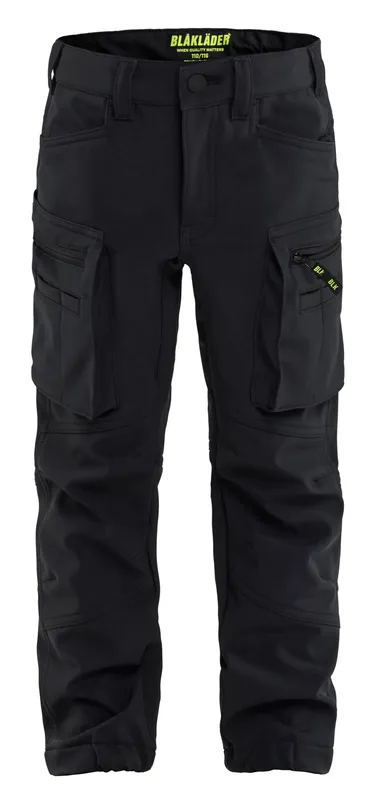 Blåkläder 5220-2513 Arbetsbyxa svart, för barn 146/152