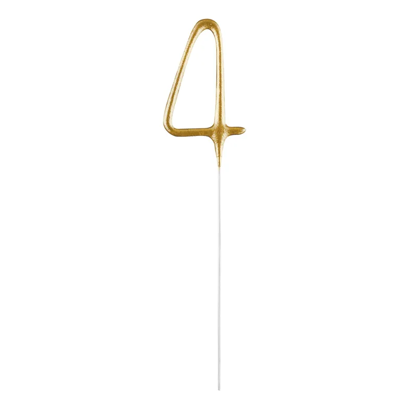 Sifferbloss Guld Metallic - Siffra 4
