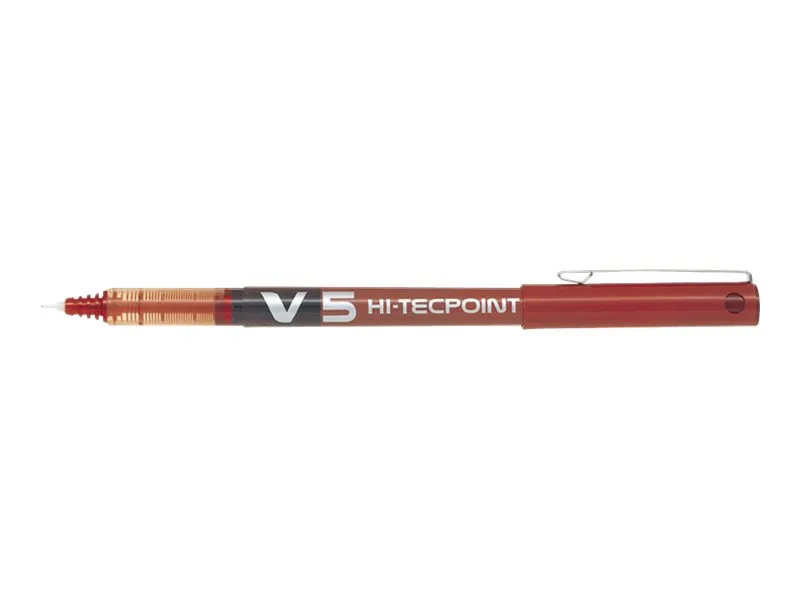 Bläckkulpenna PILOT Hi-Tec V5 0,5 röd